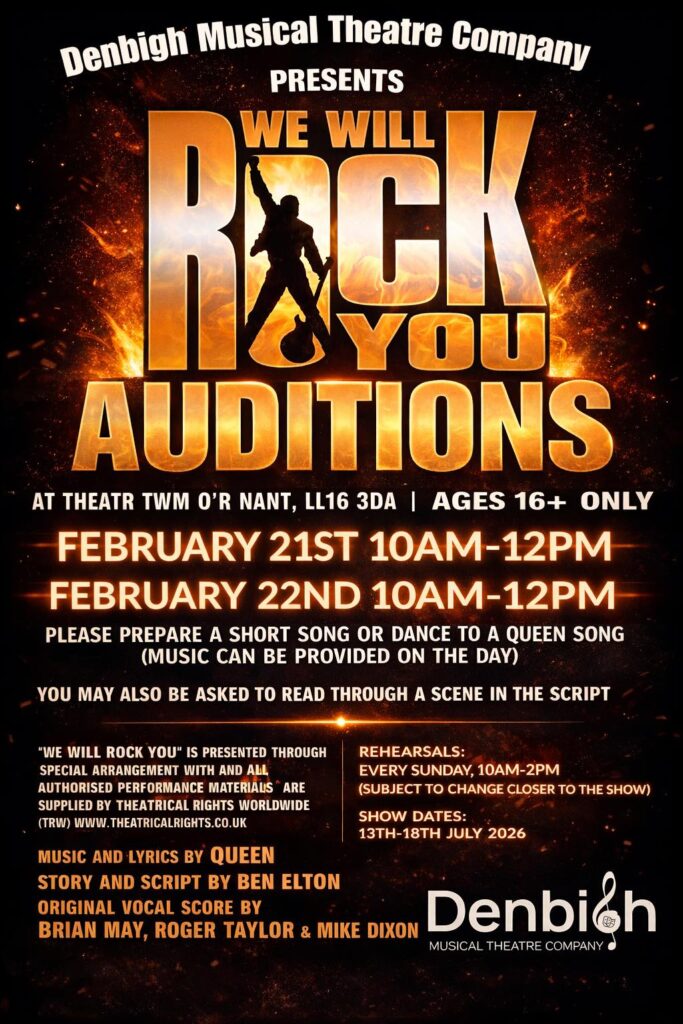 We will Rock You - Auditions